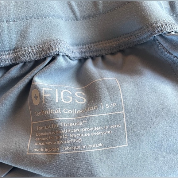 FIGS Women’s Limited Edition “Dusty Blue” Scrub Set |Jogger High Waisted | Small - Picture 7 of 14